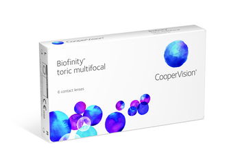 Zu sehen ist eine Packung Biofinity Energys Asphere